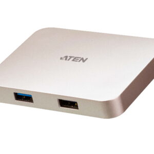 Aten USB-C Multiport Dock with Nintendo Switch, Android and iPad Pro (USB-C) support, HDMI 4K output, supports Windows + Mac (USB-C)