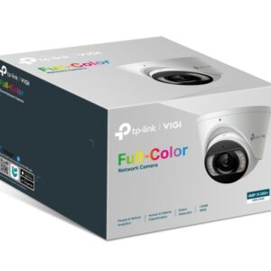 (TP-Link Allocation) TP-Link VIGI 4MP C445(2.8mm)  Full-Color Turret Network Camera, 2.8mm Lens, Smart Detection