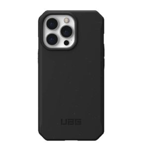 UAG Biodegradable Outback Apple iPhone 13 Pro Case - Black (113155114040),12ft.Drop Protection (3.6M),Raised Camera Bevel, Hollow Honeycomb Structure