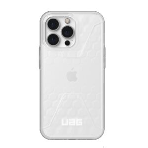 UAG Civilian Apple iPhone 13 Pro Case - Frosted ice (11315D110243), 20ft. Drop Protection (6M),Tactical Grip , Armor Shell, Ultra Light , Rugged