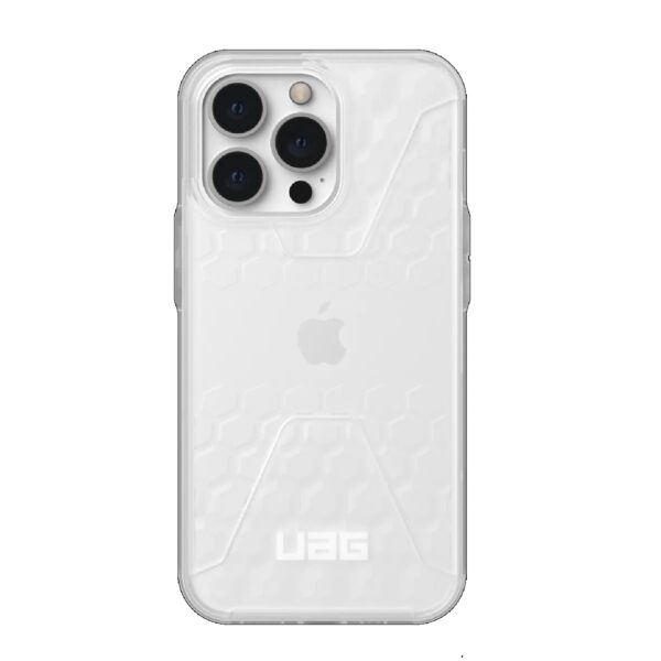 UAG Civilian Apple iPhone 13 Pro Case - Frosted ice (11315D110243), 20ft. Drop Protection (6M),Tactical Grip , Armor Shell, Ultra Light , Rugged