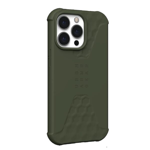 UAG Standard Issue Apple iPhone 13 Pro Case - Olive (11315K117272), 16ft. Drop Protection (4.8M), Reinforced Corner Bumpers, shock protection