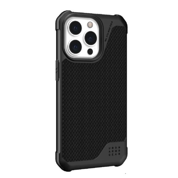 UAG Metropolis LT Apple iPhone 13 Pro Case - Kevlar Black (11315O113940), 16ft. Drop Protection (4.8M), Raised Screen Surround,TPU frame,Lightweight