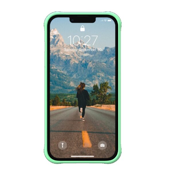 UAG [U] Dot Apple iPhone 13 Pro Case - Spearmint (11315V317777), 16ft. Drop Protection (4.8M), Raised Screen Surround, Soft-Touch