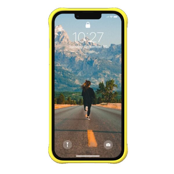 UAG [U] Dot Apple iPhone 13 Pro Case - Acid (11315V317878), 16ft. Drop Protection (4.8M), Raised Screen Surround, Soft-Touch