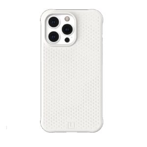 UAG [U] Dot MagSafe Apple iPhone 13 Pro Case - Marshmallow (11315V383535), 16ft. Drop Protection (4.8M), Raised Screen Surround, Sleek button