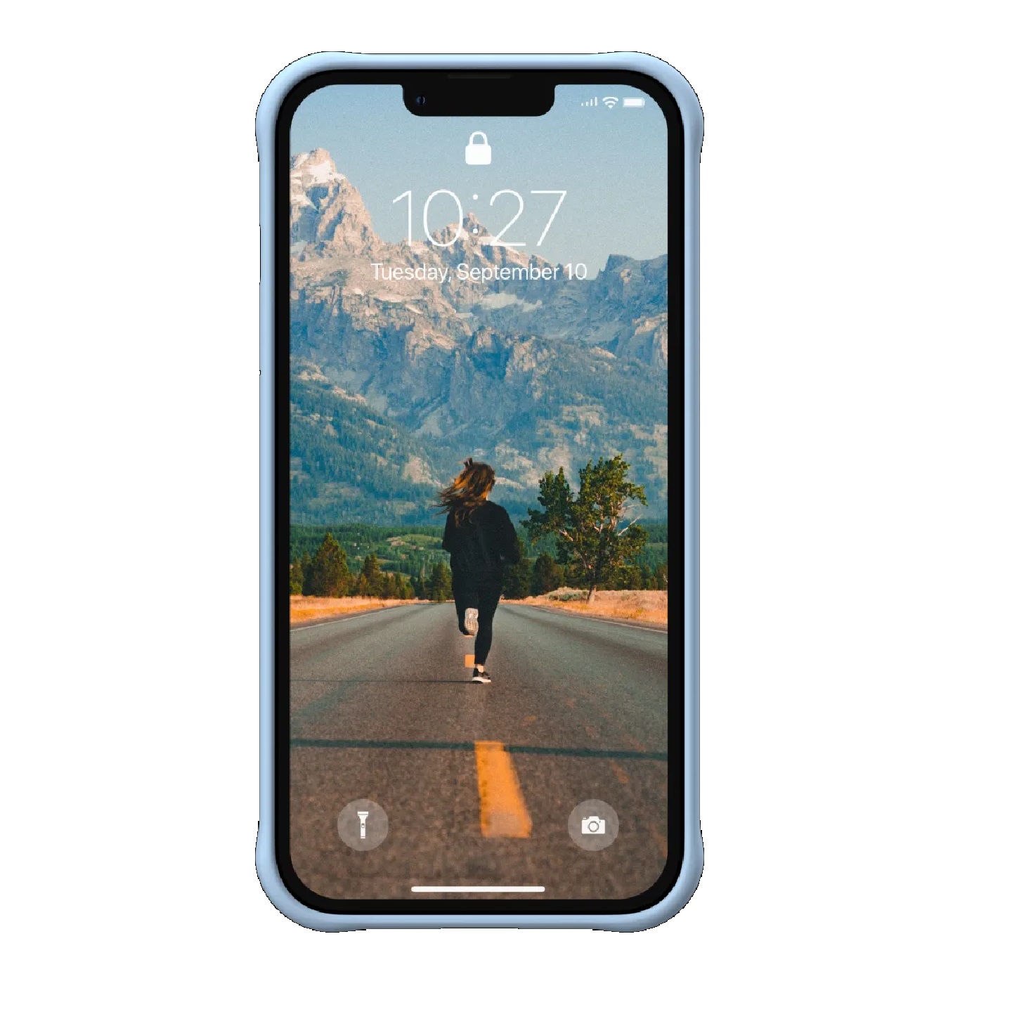 UAG [U] Dot MagSafe Apple iPhone 13 Pro Case – Cerulean (11315V385858), 16ft. Drop Protection (4.8M), Raised Screen Surround, Sleek button