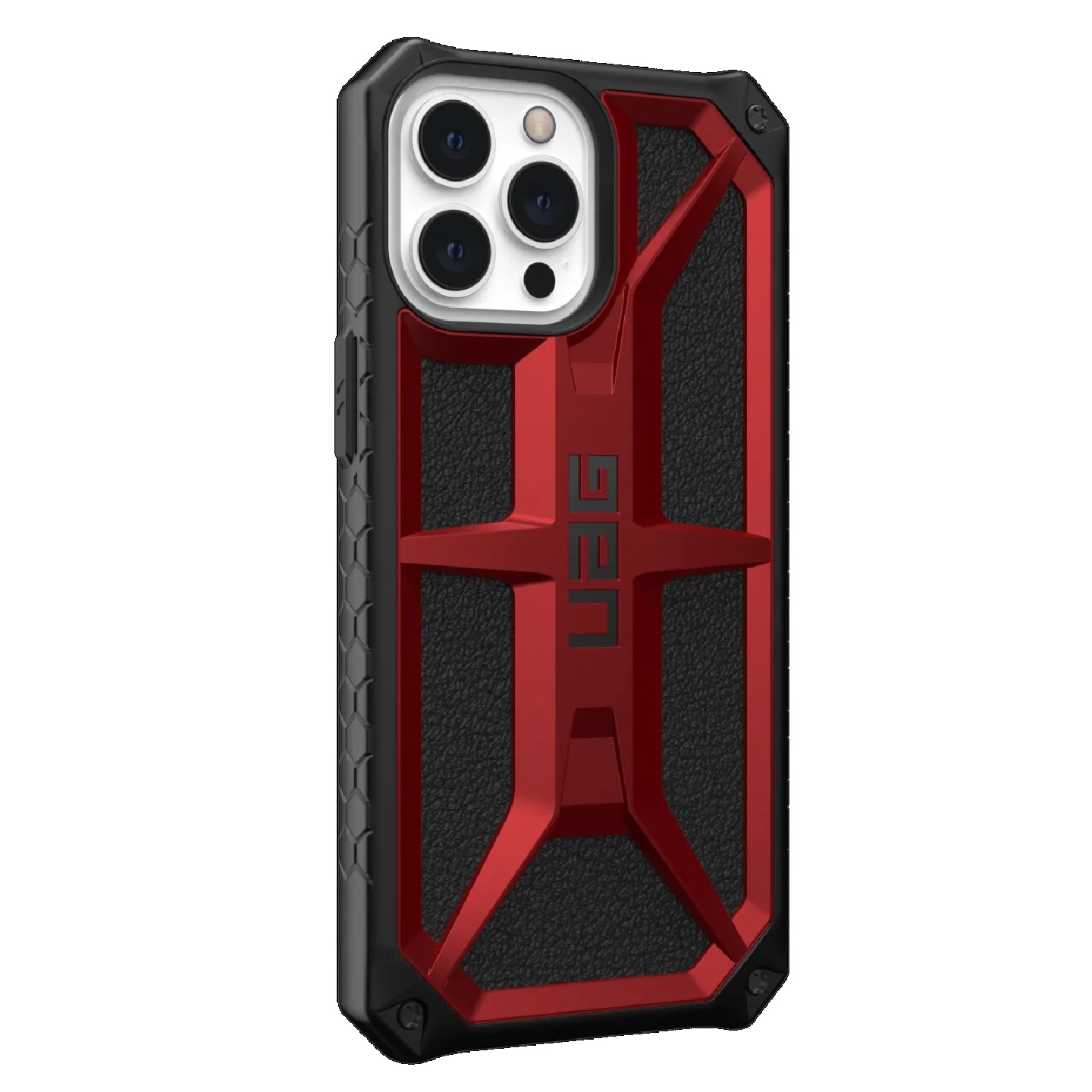 UAG Monarch Apple iPhone 13 Pro Max Case – Crimson (113161119494), 20ft. Drop Protection (6M), 5 Layers of Protection, Tactical Grip, Rugged