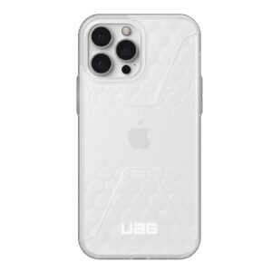 UAG Civilian Apple iPhone 13 Pro Max Case - Frosted ice (11316D110243), 20ft. Drop Protection (6M),Tactical Grip , Armor Shell, Ultra Light , Rugged