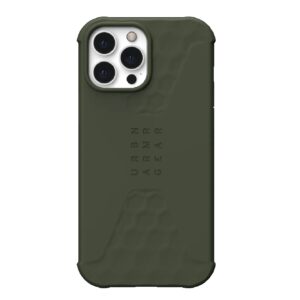 UAG Standard Issue Apple iPhone 13 Pro Max Case - Olive (11316K117272), 16ft. Drop Protection (4.8M), Reinforced Corner Bumpers, shock protection