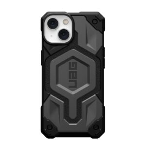 UAG Monarch Pro MagSafe Apple iPhone 14 Case - Silver (114028113333), 25ft. Drop Protection (7.6M),5 Layers of Protection,Tactical Grip