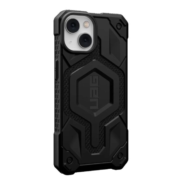 UAG Monarch Pro Kevlar MagSafe Apple iPhone 14 Case - Kevlar Black (114028113940), 25ft. Drop Protection (7.6M),5 Layers of Protection,Tactical Grip