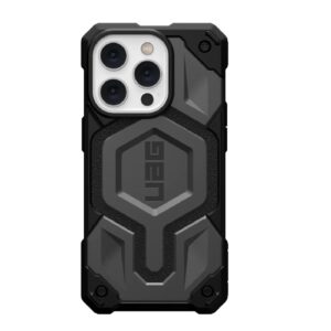 UAG Monarch Pro MagSafe Apple iPhone 14 Pro Case - Silver (114030113333), 25ft. Drop Protection (7.6M),5 Layers of Protection,Tactical Grip