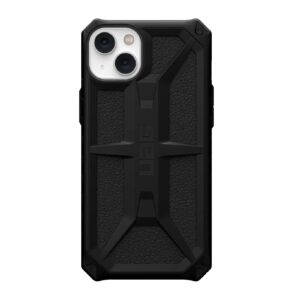 UAG Monarch Apple iPhone 14 Plus Case - Black (114033114040), 20ft. Drop Protection (6M), Tactical Grip, Raised Screen Surround