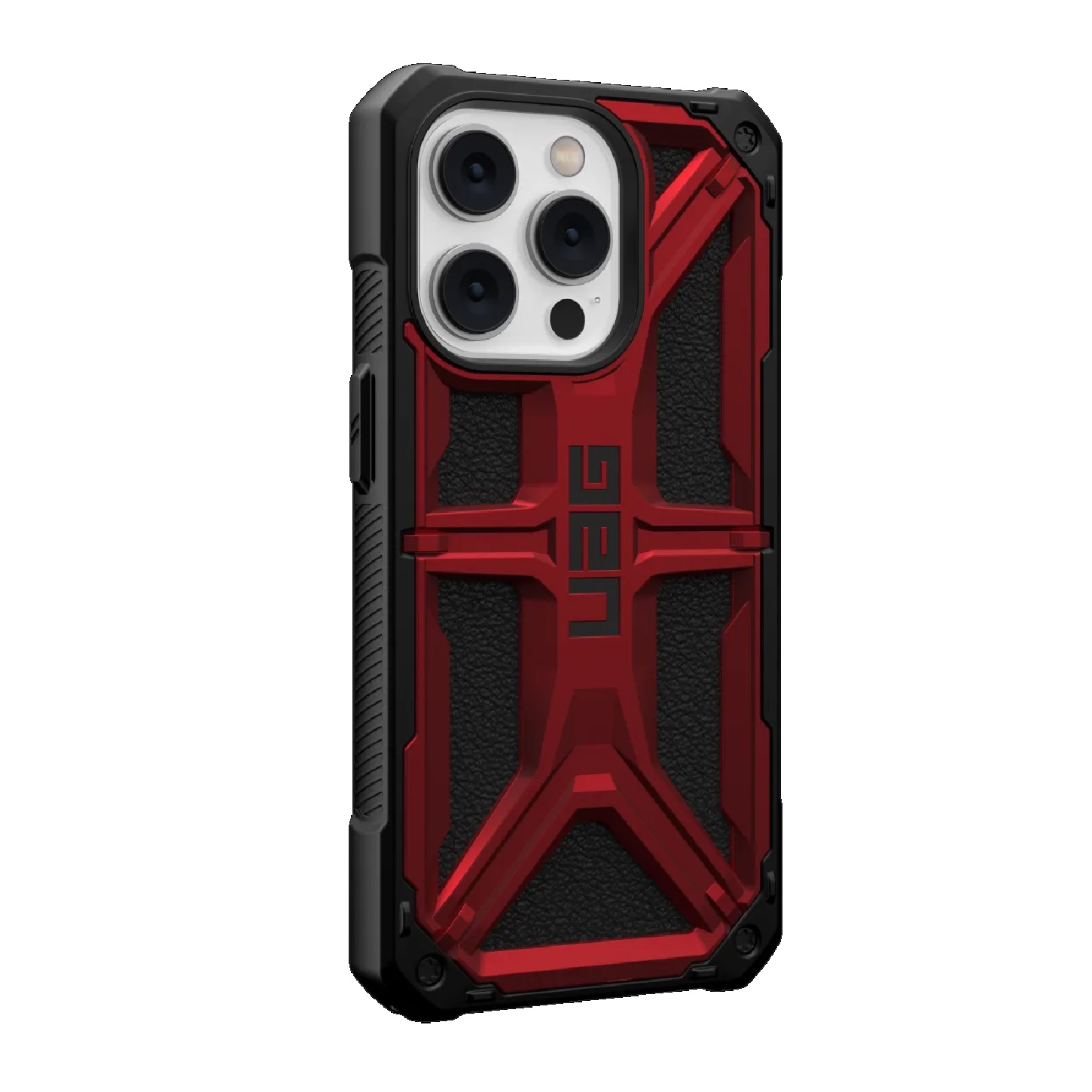 UAG Monarch Apple iPhone 14 Pro Case – Crimson (114034119494), 20ft. Drop Protection (6M), Tactical Grip, Raised Screen Surround