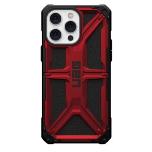 UAG Monarch Apple iPhone 14 Pro Max Case - Crimson (114035119494), 20ft. Drop Protection (6M),5 Layers of Protection,Tactical Grip,Raised Screen Surro