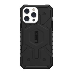 UAG Pathfinder MagSafe Apple iPhone 14 Pro Max Case - Black (114055114040), 18ft. Drop Protection (5.4M), Tactical Grip, Raised Screen Surround