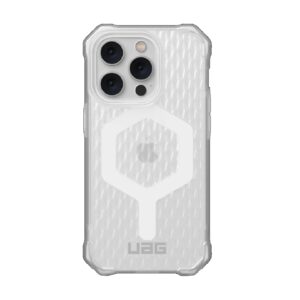 UAG Essential Armor MagSafe Apple iPhone 14 Pro Case - Frosted Ice(114091110243),12ft.Drop Protection (3.6M),Raised Screen Surround,Corner Protection