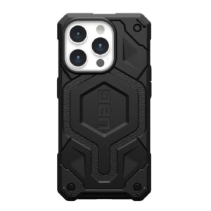 UAG Monarch Pro MagSafe Apple iPhone 15 Pro (6.1") Case - Black (114221114040), 25ft. Drop Protection(7.6M),5 Layers of Protection,Tactical Grip
