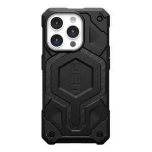 UAG Monarch Pro MagSafe Apple iPhone 15 Pro (6.1") Case - Carbon Fiber (114221114242), 25ft. Drop Protection(7.6M),5 Layers of Protection