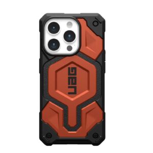 UAG Monarch Pro MagSafe Apple iPhone 15 Pro (6.1") Case - Rust (114221119191), 25ft. Drop Protection (7.6M),5 Layers of Protection,Tactical Grip