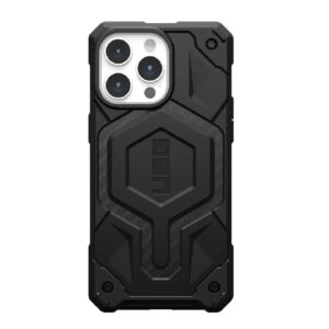 UAG Monarch Pro MagSafe Apple iPhone 15 Pro Max (6.7") Case -Carbon Fiber(114222114242),25ft. Drop Protection(7.6M),5 Layers of Protection