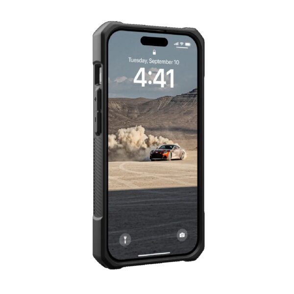 UAG Monarch Kevlar Apple iPhone 15 Pro (6.1") Case - Kevlar Element Green (11427811397B), 20ft. Drop Protection (6M),5 Layers of Protection