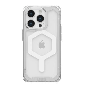 UAG Plyo MagSafe Apple iPhone 15 Pro (6.1") Case - Ice/White (114286114341), 16ft. Drop Protection (4.8M), Raised Screen Surround, Air-Soft Corners