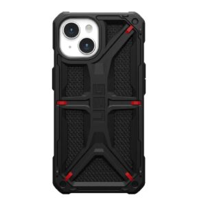 UAG Monarch Kevlar Apple iPhone 15 (6.1") Case - Kevlar Black (114289113940), 20ft. Drop Protection(6M),5 Layers of Protection,Tactical Grip