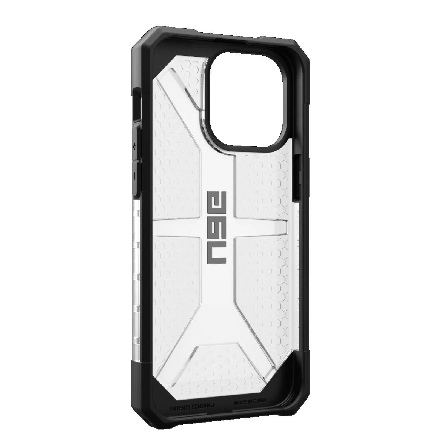 UAG Plasma Apple iPhone 15 Pro Max (6.7″) Case – Ice (114304114343), 16ft. Drop Protection (4.8M),Raised Screen Surround,Tactical Grip,Lightweight