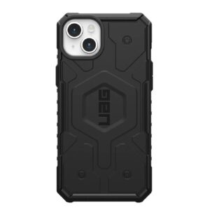 UAG Pathfinder MagSafe Apple iPhone 15 Plus (6.7") Case - Black (114311114040), 18ft. Drop Protection (5.4M), Tactical Grip, Raised Screen Surround
