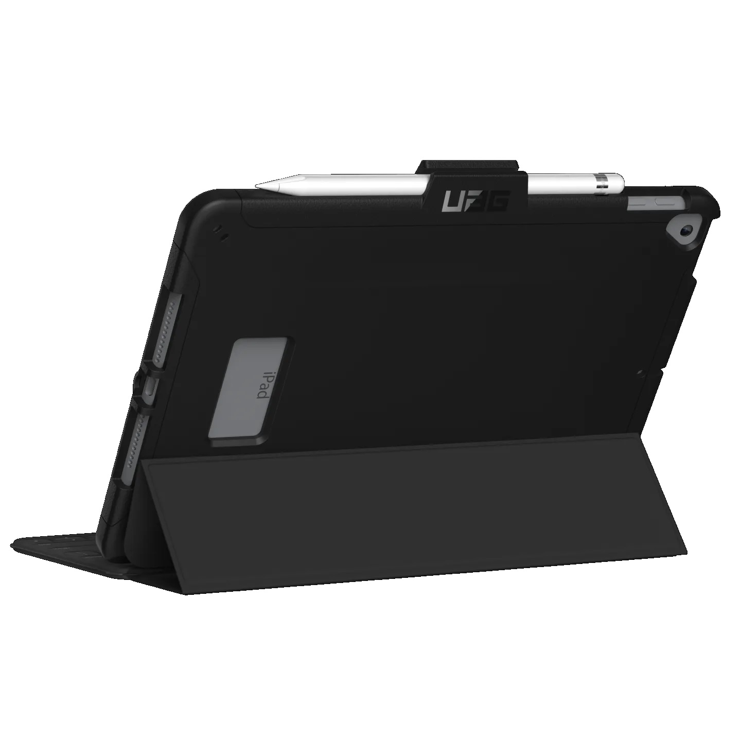 UAG Scout Apple iPad (10.2″) (9th/8th/7th Gen) Case – Black (121918B14040), DROP+ Military Standard, Pencil Holder,Armor Shell