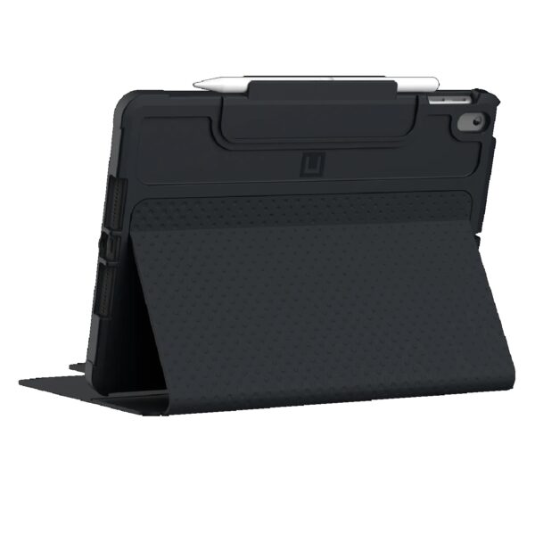 UAG [U] Dot Apple iPad (10.2") (9th/8th/7th Gen) Folio Case - Black (12191V314040), DROP+ Military Standard, Pencil Holder,TPU cover