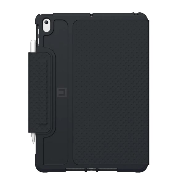 UAG [U] Dot Apple iPad (10.2") (9th/8th/7th Gen) Folio Case - Black (12191V314040), DROP+ Military Standard, Pencil Holder,TPU cover