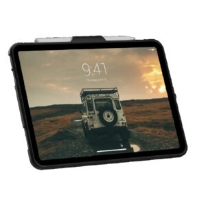 UAG Scout Apple iPad (10.9") (10th Gen) Case - Black (123398B14040),DROP+ Military Standard, Built-in kickstand, Pencil Holder