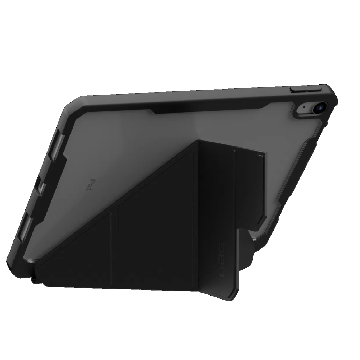 UAG Essential Armor Apple iPad (10.9″) (10th Gen) Folio Case – Ice/Black (124411114340), DROP+ Military Standard, Corner Protection,Pencil Holder,Slim