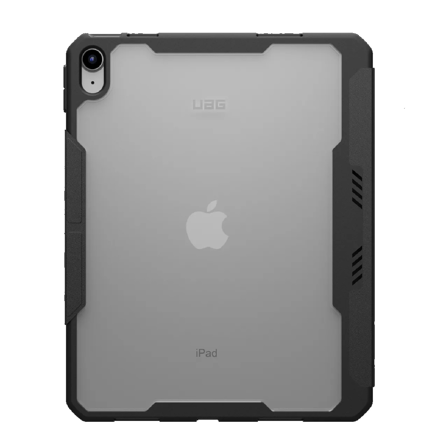 UAG Essential Armor Apple iPad (10.9″) (10th Gen) Folio Case – Ice/Black (124411114340), DROP+ Military Standard, Corner Protection,Pencil Holder,Slim