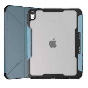 UAG Essential Armor Apple iPad Air (10.9") Case - Cloud Blue (124474114151), DROP+ Military Standard, Corner Protection, Pencil Holder, Slim