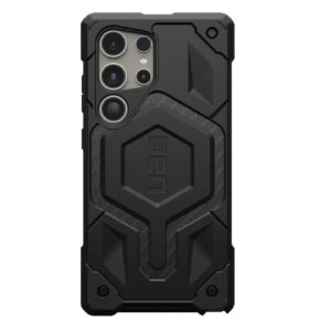 UAG Monarch Samsung Galaxy S24 Ultra 5G (6.8") Case - Carbon Fiber (214415114242), 20ft. Drop Protection (6M), Multiple Layers,Tactical Grip,Rugged