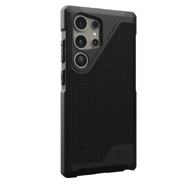 UAG Metropolis LT Pro Magnetic Samsung Galaxy S24 Ultra 5G (6.8") Case -Kevlar Black(214420113940),18ft. Drop Protection(5.4M),Raised Screen Surround