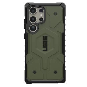 UAG Pathfinder Samsung Galaxy S24 Ultra 5G (6.8") Case - Olive Drab (214425117272), 18ft. Drop Protection (5.4M), Armor Shell, Protective Screen