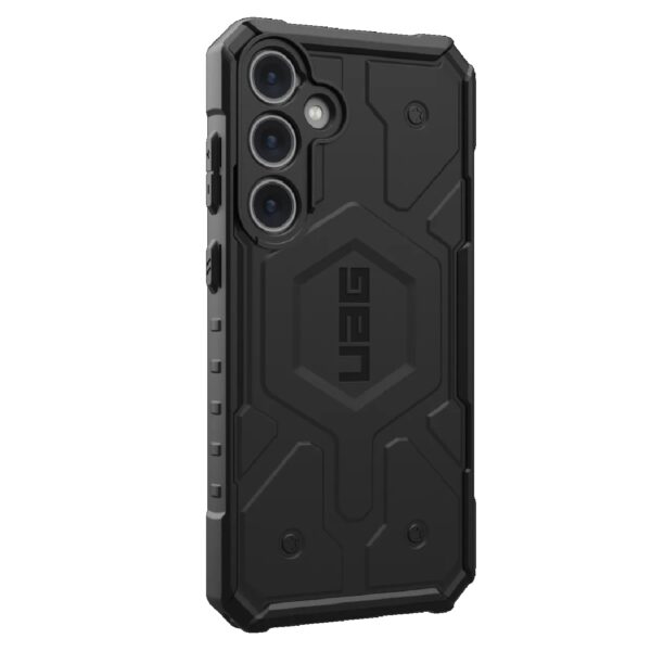 UAG Pathfinder Samsung Galaxy S24+ 5G (6.7") Case - Black (214444114040), 18ft. Drop Protection (5.4M), Raised Screen Surround, Armored Shell, Slim