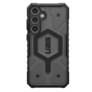 UAG Pathfinder Clear Samsung Galaxy S24+ 5G (6.7") Case - Ash (214445113131), 18ft. Drop Protection (5.4M), Raised Screen Surround, Armored Shell