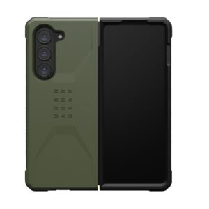 UAG Civilian Samsung Galaxy Z Fold 6 Case - Olive Drab (214451117272), DROP+ Military Standard, Raised Screen Surround, Covered Hinge Design