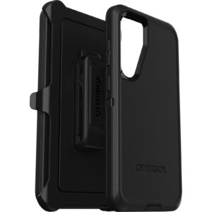 OtterBox Defender Samsung Galaxy S24+ 5G (6.7") Case Black - (77-94487),DROP+ 5X Military Standard,Included Holster,Wireless Charging Compatible
