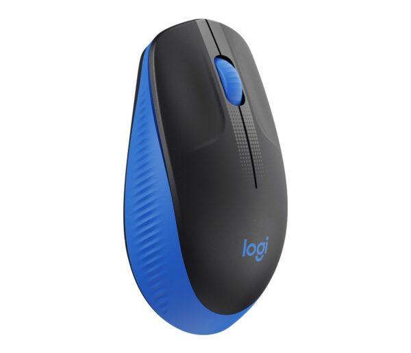 Logitech M190 Full-Size Wireless Mouse - BLUE from up to 10 meters away 1000 dpi,  ONE AA- 18 months of worry-free usage