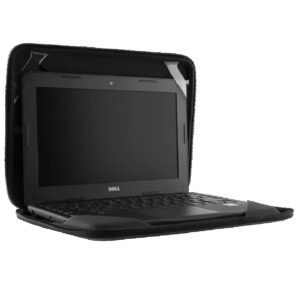 UAG Medium Sleeve Fits (13")Laptop/Tablets - Black (981890114040), DROP+ Military Standard, Tactical Grip, Wear-Resistant,Mesh Pocket