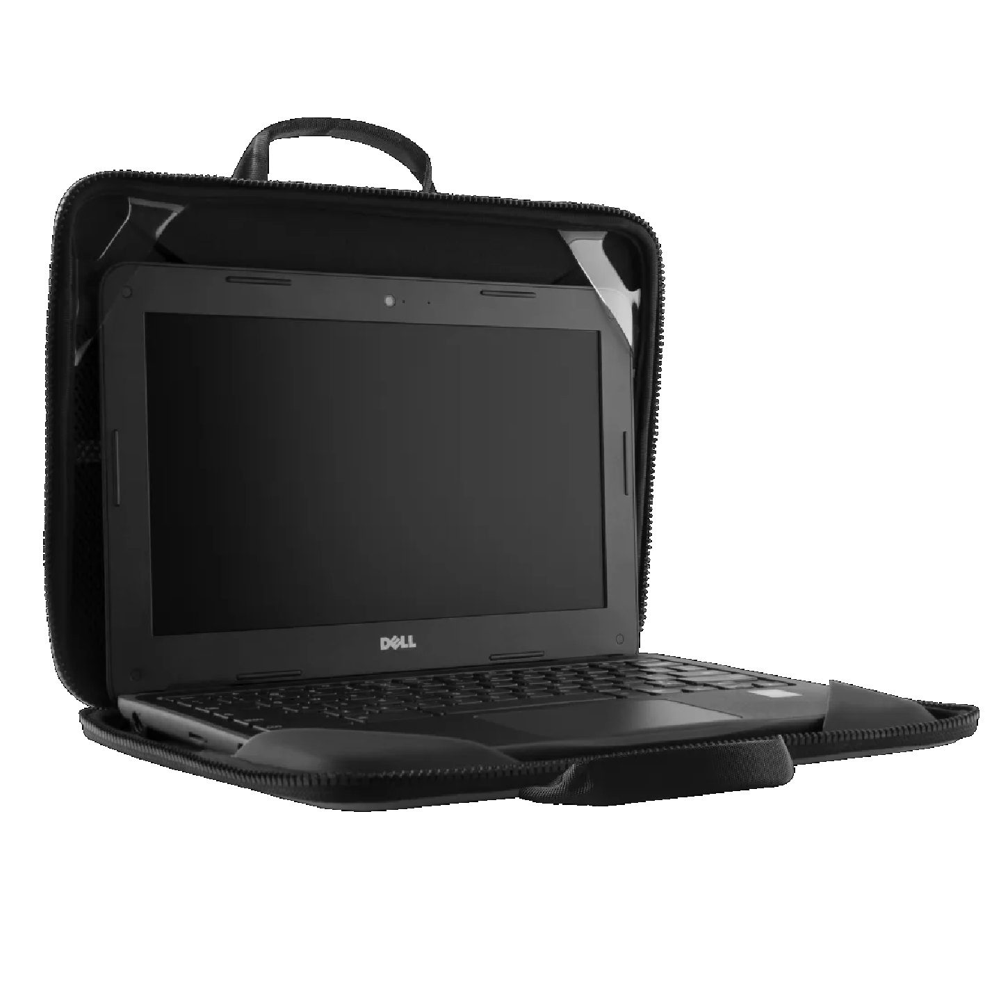 UAG Medium Sleeve with Handle Fits 13" Laptops/Tablets - Black (982800114040), DROP+ Military Standard, Tactical Grip, Wear-Resistant,Mesh Pocket