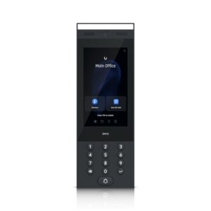 Ubiquiti Intercom,In/Outdoor Intercom Terminal, Manage Residential Commercial Building Entry Request, IP65, Bluetooth 4.2/ NFC Connect, Incl 2Yr Warr