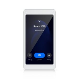 Ubiquiti Intercom Viewer, Display Pair With Access Intercom For Visitor Screening  Remote Access Control, Allow Multiple Location, PoE, Incl 2Yr Warr